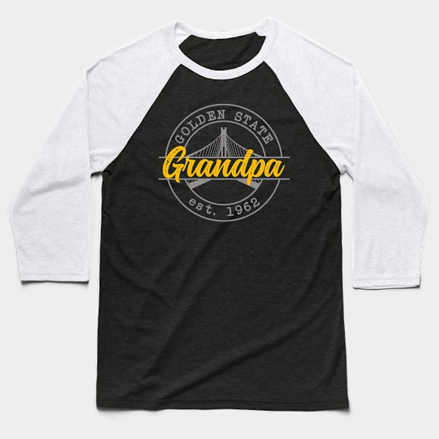 Golden State Grandpa Baseball T-Shirt by RichyTor